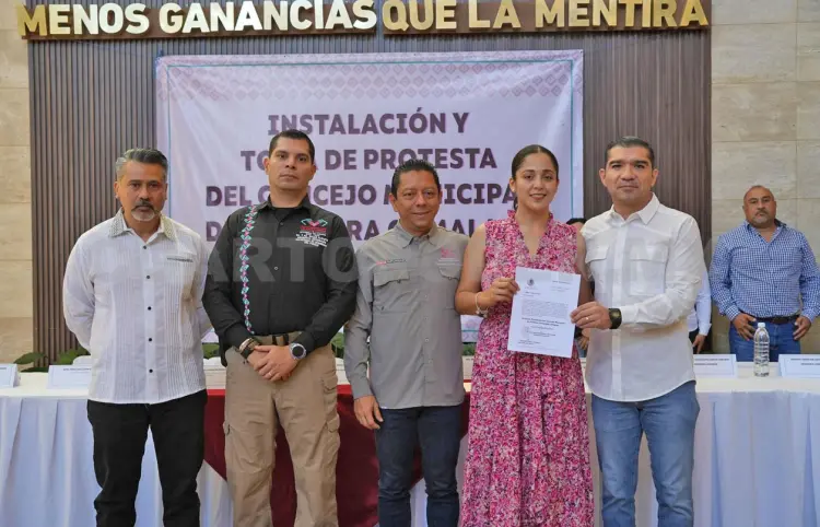 Rinde protesta Concejo Municipal en Comalapa
