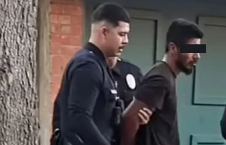 Detienen a migrante acusado de generar un incendio