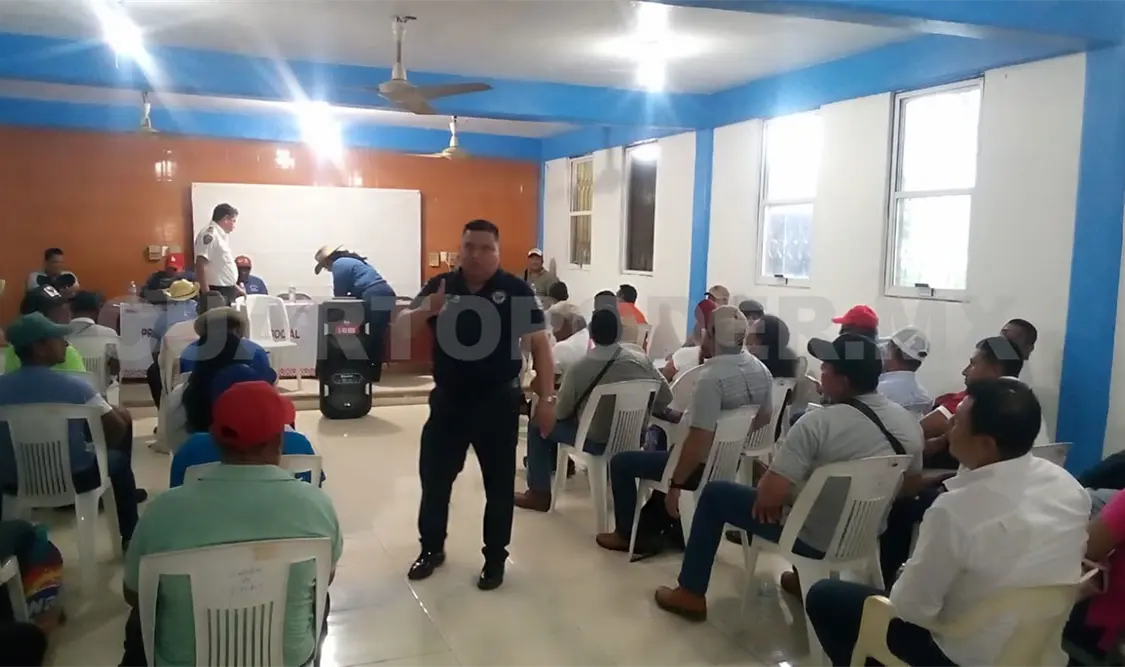 Comisariados toman curso sobre vialidad