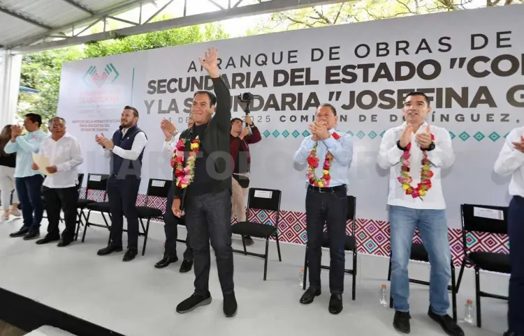 Arranca Eduardo Ramírez Aguilar eje de infraestructura educativa con inicio de obras