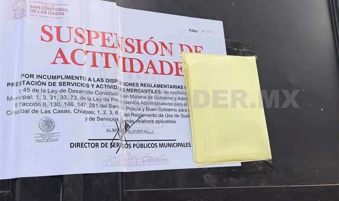 Clausuran rastro clandestino en San Cristóbal de Las Casas