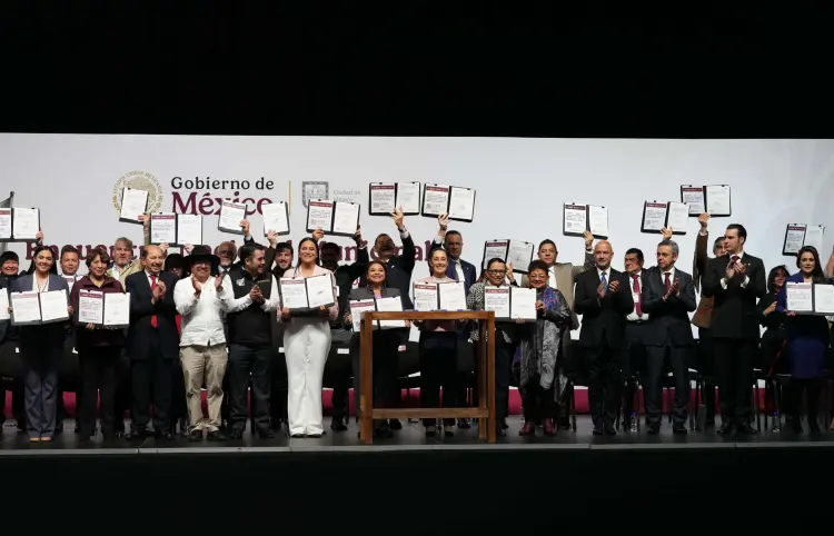 Sheinbaum lidera Encuentro Nacional Municipal