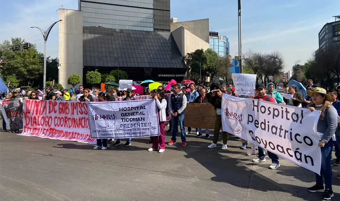 Exigen mesas de diálogo con IMSS Bienestar