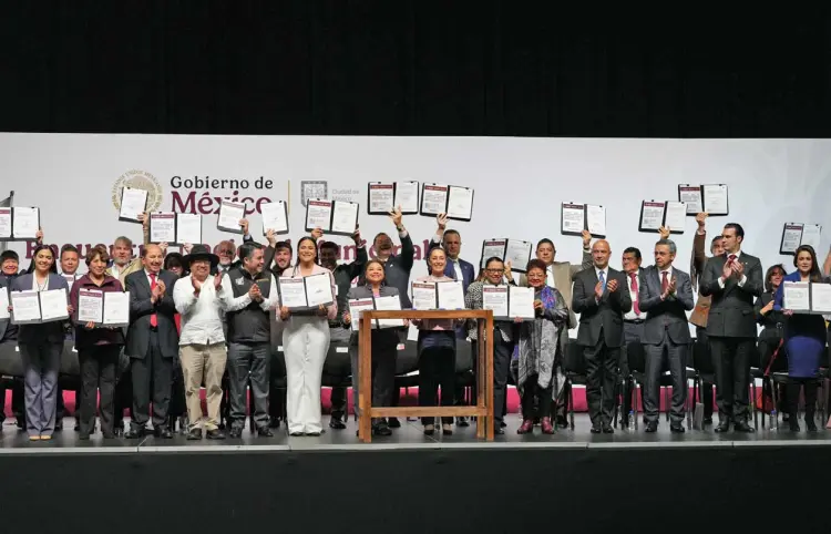 Claudia Sheinbaum lidera Encuentro Nacional Municipal