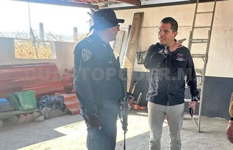 Secretario de Seguridad del Pueblo realiza recorridos