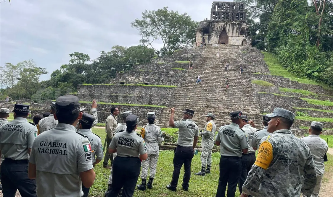 Brinda el INAH capacitación a elementos de la GN