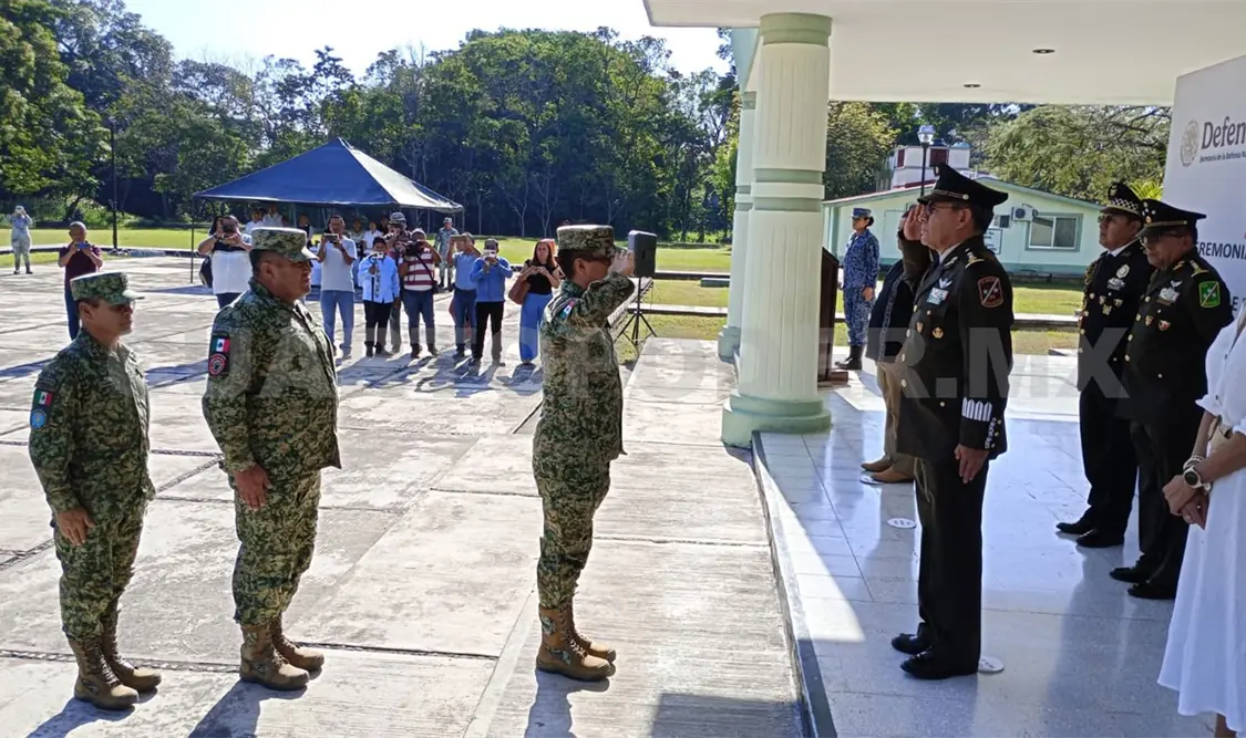 Protesta nuevo comandante de la 36ª. Zona Militar