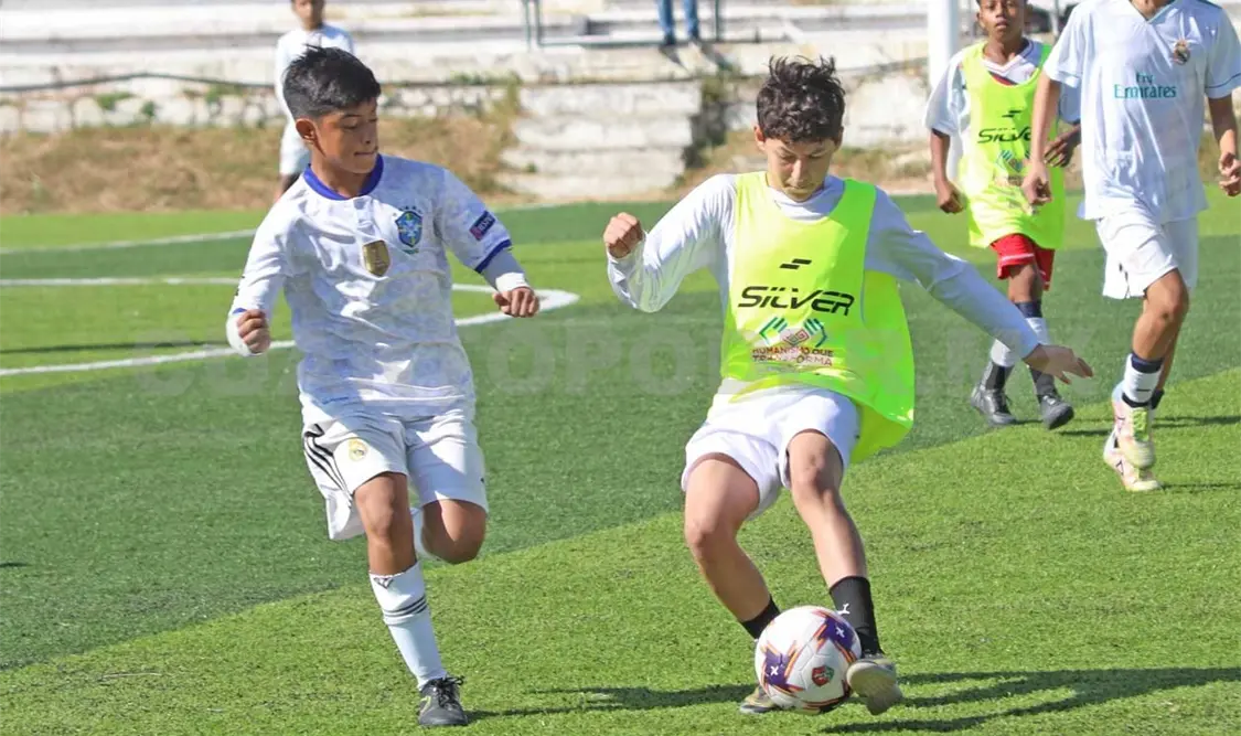 La cancha de Caña Hueca fue la sede para la detección en la rama femenil. Cortesía