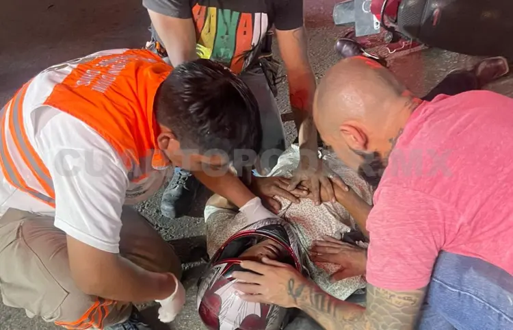 Derrapa por manejar en presunto estado de ebriedad