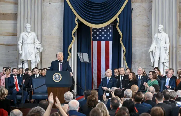 Trump se convierte en el presidente 47 de EE. UU.