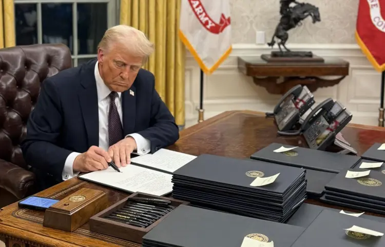Trump se convierte en el presidente 47 de EE. UU.