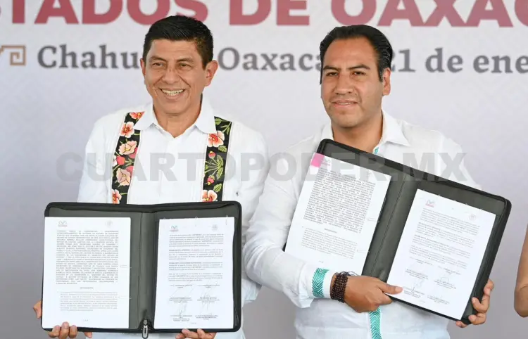 Eduardo Ramírez y Salomón Jara unen fuerzas por la paz