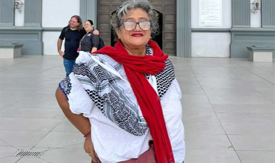 La maestra Chary Gumeta realiza este homenaje anualmente. Cortesía