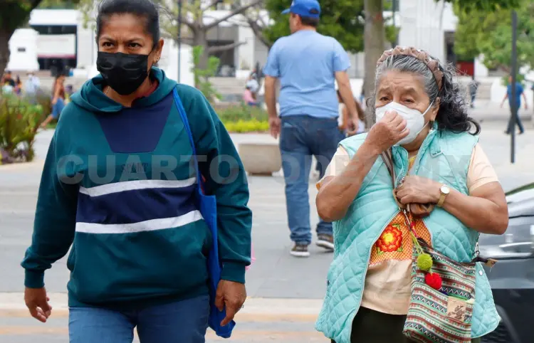 Masa ártica estacional provoca lluvias y vientos