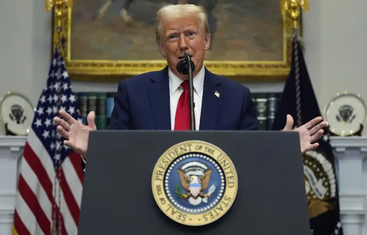 Relación con México va muy bien: Trump