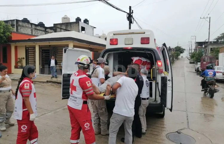 Pasa el alto por ir viendo su celular y se estampa
