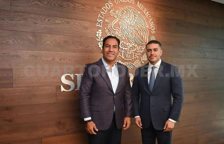 Eduardo Ramírez se reúne con Omar García Harfuch