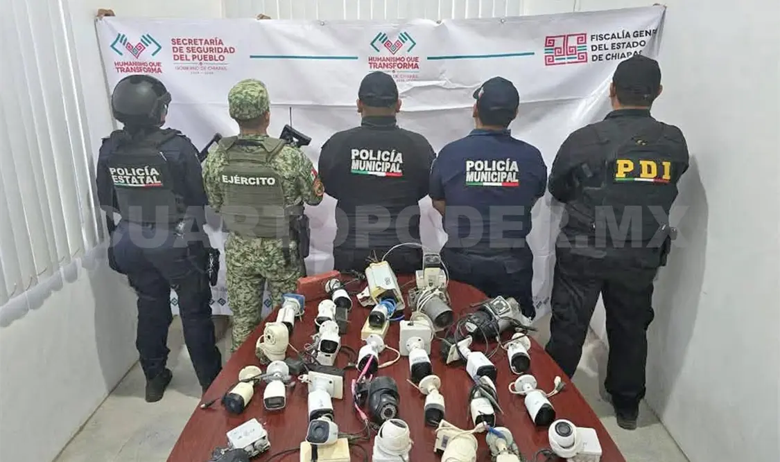 Desmantelan sistemas de videovigilancia