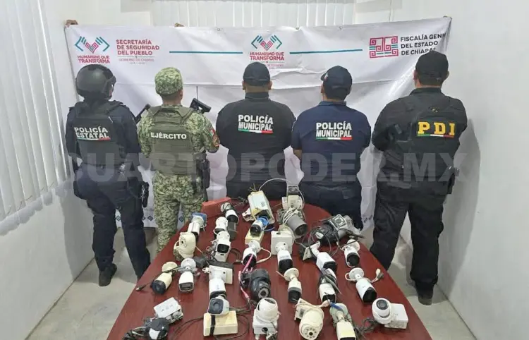 Desmantelan sistemas de videovigilancia