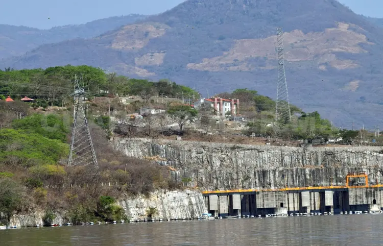 Presa de Malpaso con 51.8 % de su capacidad