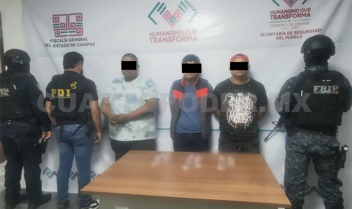 Detiene SSP y FGE a presuntos narcomenudistas