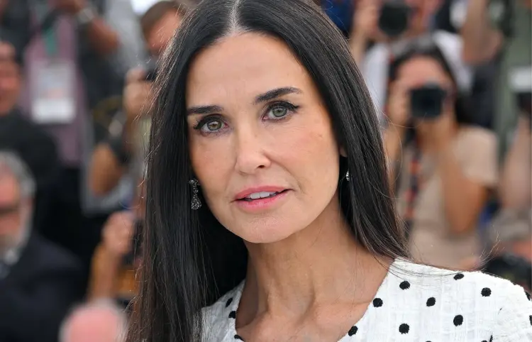 Demi Moore celebra nominación
