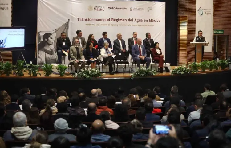 Inauguran foros Transformando el Régimen del Agua