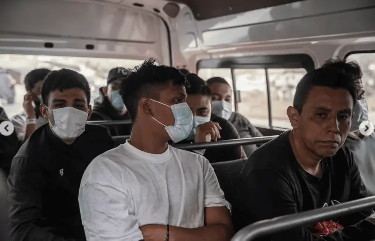 Reportan bajo flujo de migrantes deportados