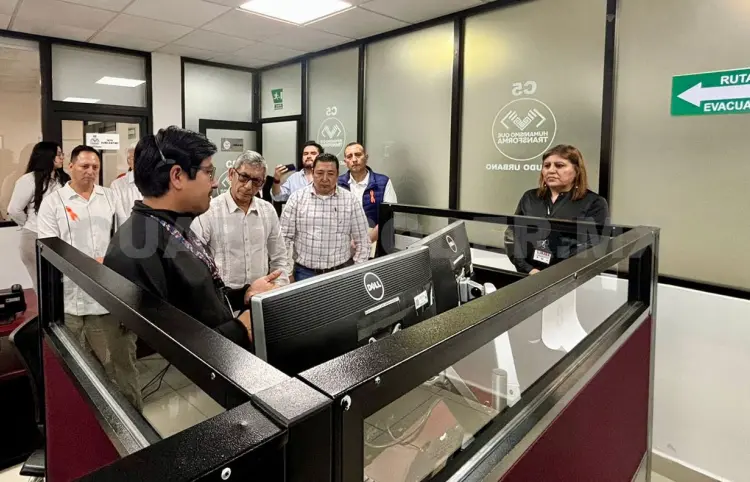 Muestran funcionamiento del C5 a directivos de Cecytech