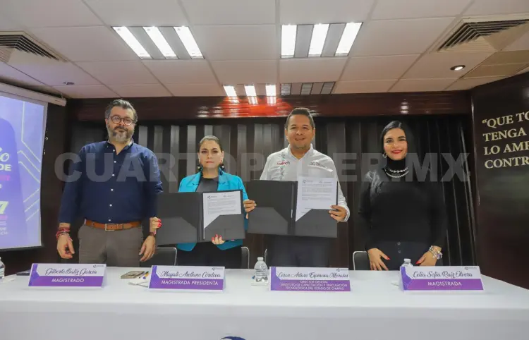 Icatech y Teech firman convenio de colaboración