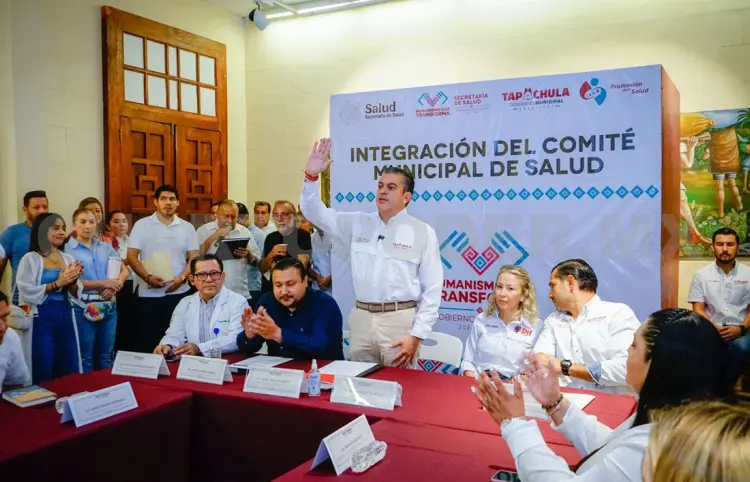 Preside edil instalación del Comité Municipal de Salud