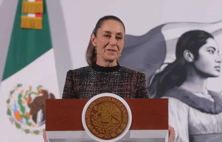 Sheinbaum destaca merma de 27 % en homicidios dolosos