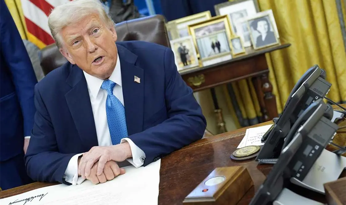 La Casa Blanca añadió que Trump “está tomando medidas decisivas para proteger a los estadounidenses de la crisis del fentanilo”. Cortesía