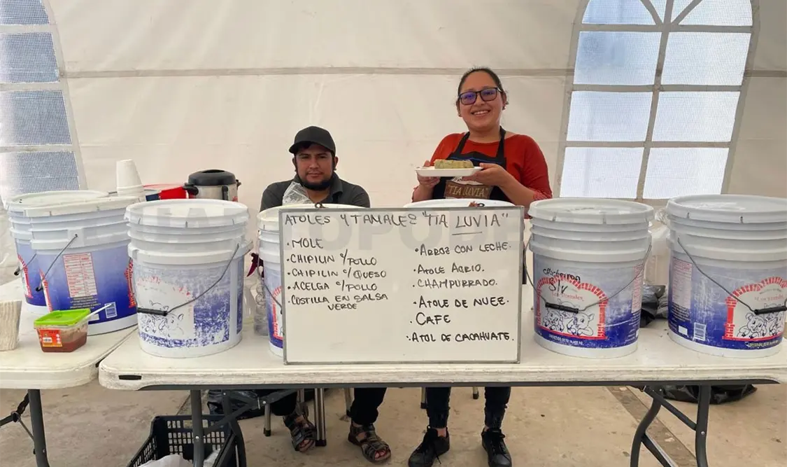 Berriozábal expone variedades de tamales