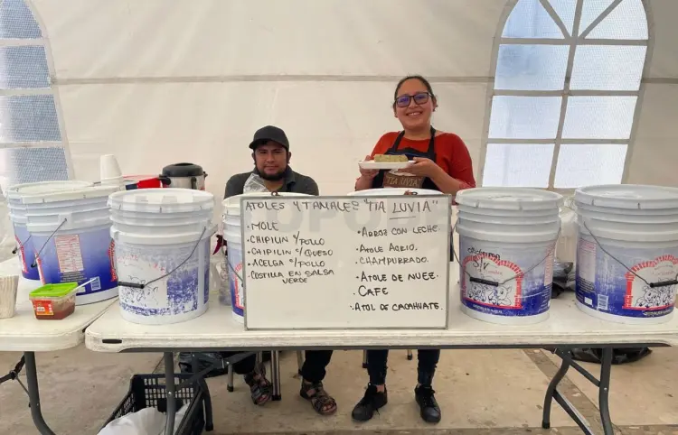 Berriozábal expone variedades de tamales