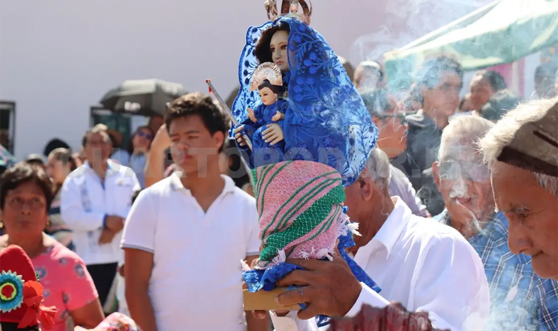 Comunidad zoque celebra a la virgen de Candelaria