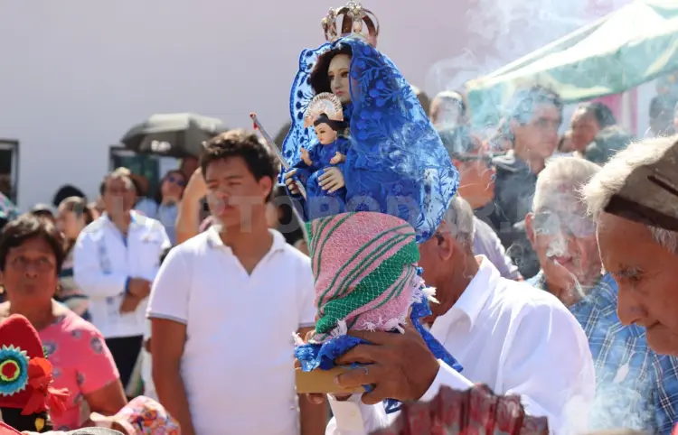 Comunidad zoque celebra a la virgen de Candelaria