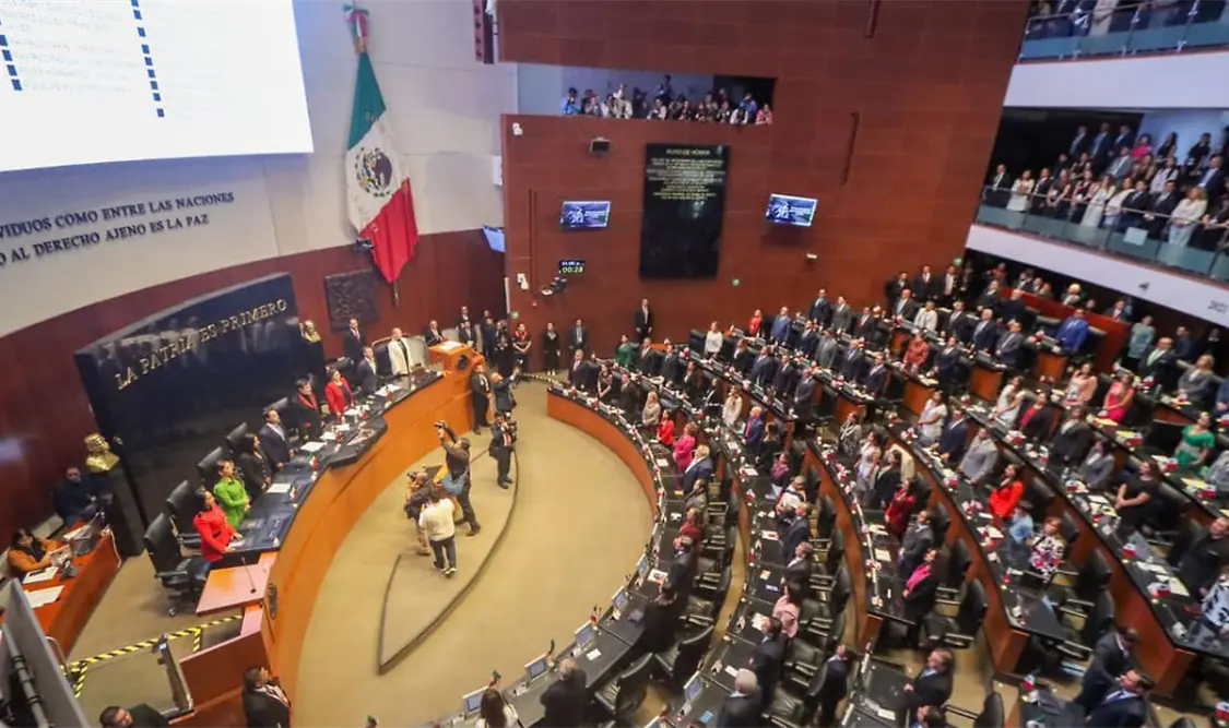 Senadores celebran acuerdos de presidenta