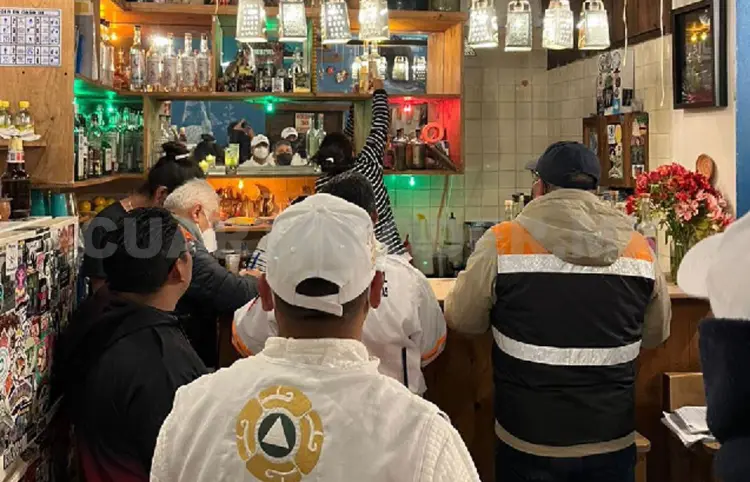 Realizan operativo en bares y cantinas de San Cristóbal