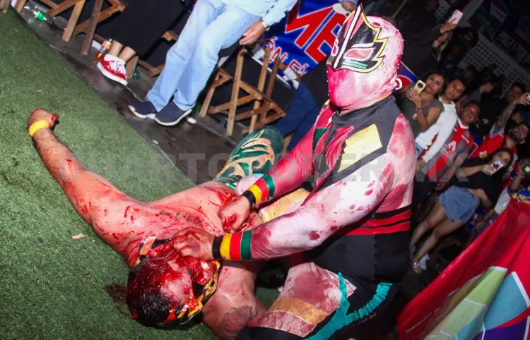 Máscara Sagrada Jr. protagoniza un combate épico