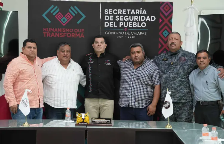 SSP refuerza coordinación en materia de seguridad con ayuntamientos de la región Los Bosques