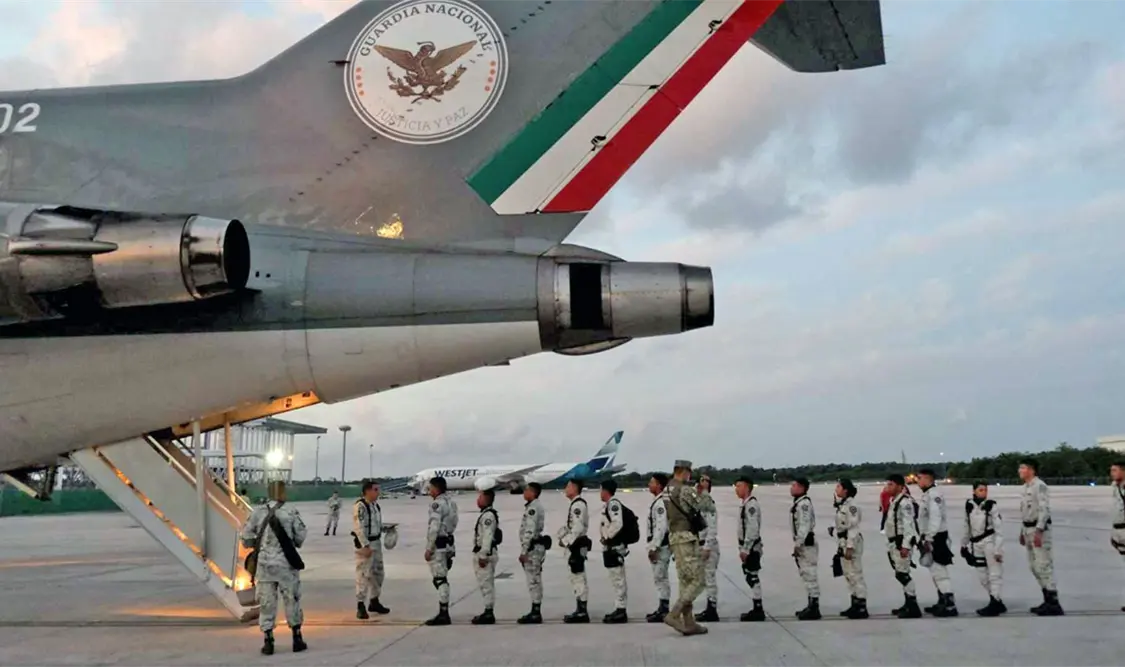 México inicia despliegue de soldados en la frontera