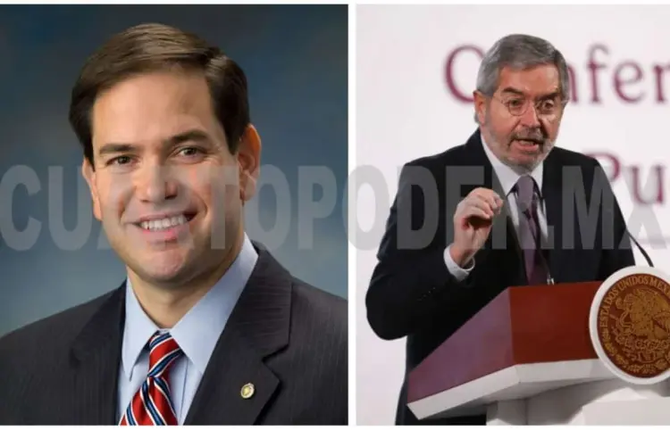 De la Fuente y Rubio abordan migración y fentanilo