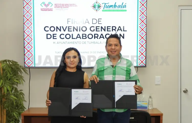 Icatech suma esfuerzos con Tumbalá y Yajalón