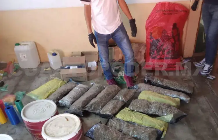 Aseguran drogas, vehículos y cartuchos útiles