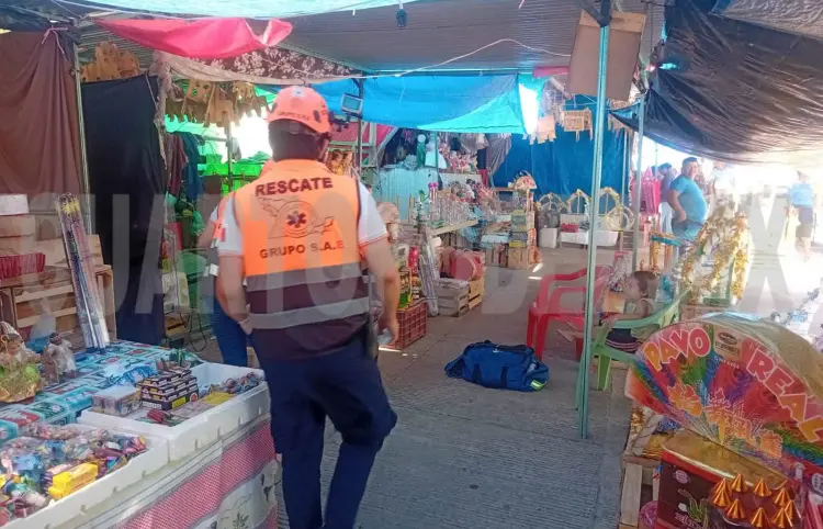 Enjambre de abejas atacan a dos personas en malecón