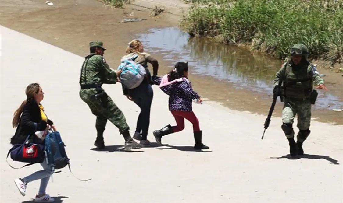 Militarización de frontera viola derechos humanos
