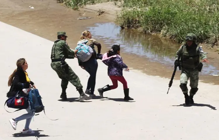 Militarización de frontera viola derechos humanos