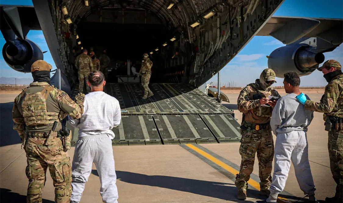 Arrestan a 100 pandilleros del Tren de Aragua