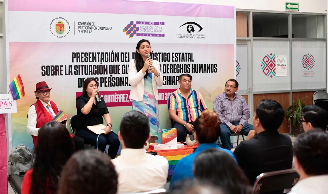 Presentan en Congreso Diagnóstico Estatal de derechos humanos de personas LGTB+